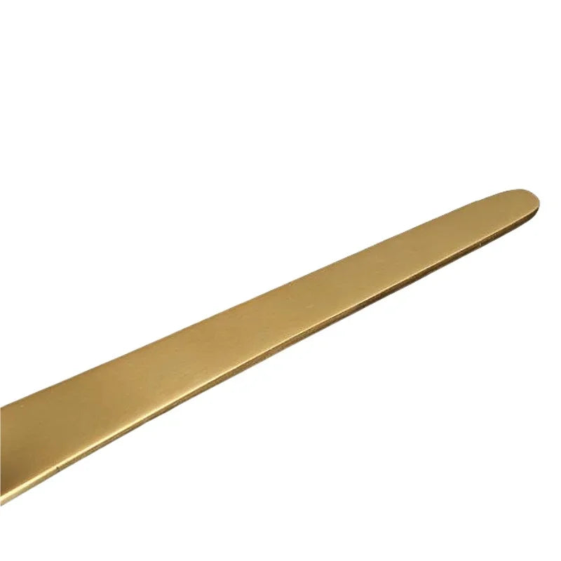 RVS Thee- en Espressolepel - Platte koffieroerder, dessertlepel en barmixlepel