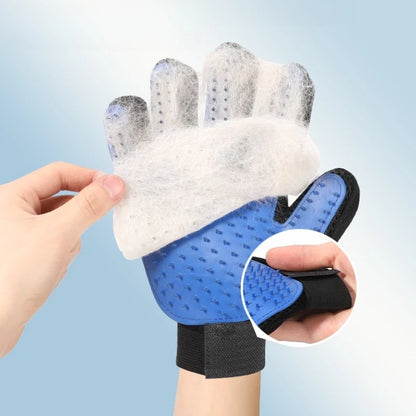 Cat Hair Removal Grooming Glove – Pet Cleaning & Massage Brush