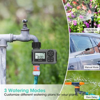 Automatic Garden Water Timer – LCD Irrigation Controller
