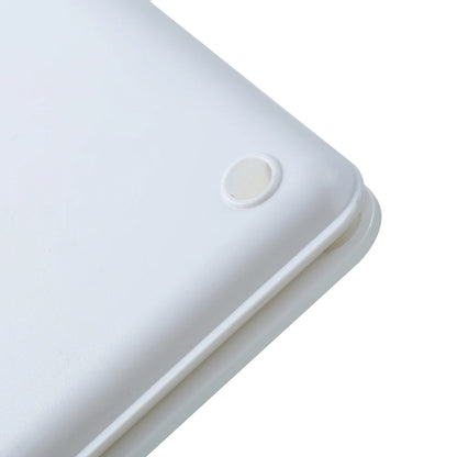 Pizarra blanca de vidrio con cajón de escritorio 