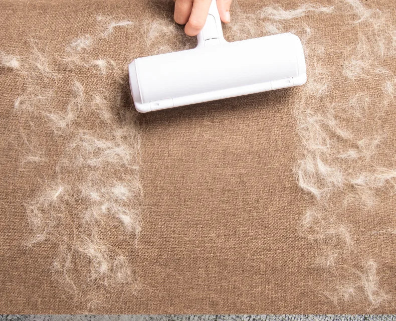 🐾 One-Hand Operated Pet Hair Remover Roller – Self-Cleaning Lint Brush for Dogs & Cats