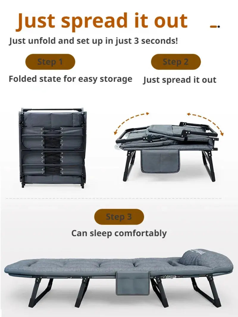Save Space. Sleep in Style. 3-in-1 Sofa, Bed & Lounge Chair for Small Spaces & Outdoor Living SKYNIX