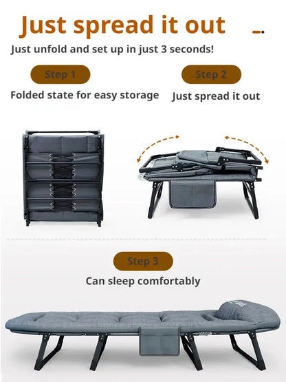 Save Space. Sleep in Style. 3-in-1 Sofa, Bed & Lounge Chair for Small Spaces & Outdoor Living SKYNIX