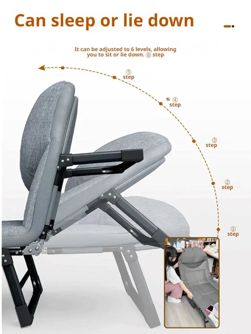 Save Space. Sleep in Style. 3-in-1 Sofa, Bed & Lounge Chair for Small Spaces & Outdoor Living SKYNIX