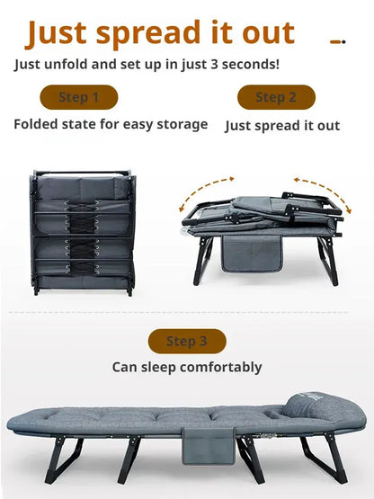 Save Space. Sleep in Style. 3-in-1 Sofa, Bed & Lounge Chair for Small Spaces & Outdoor Living SKYNIX