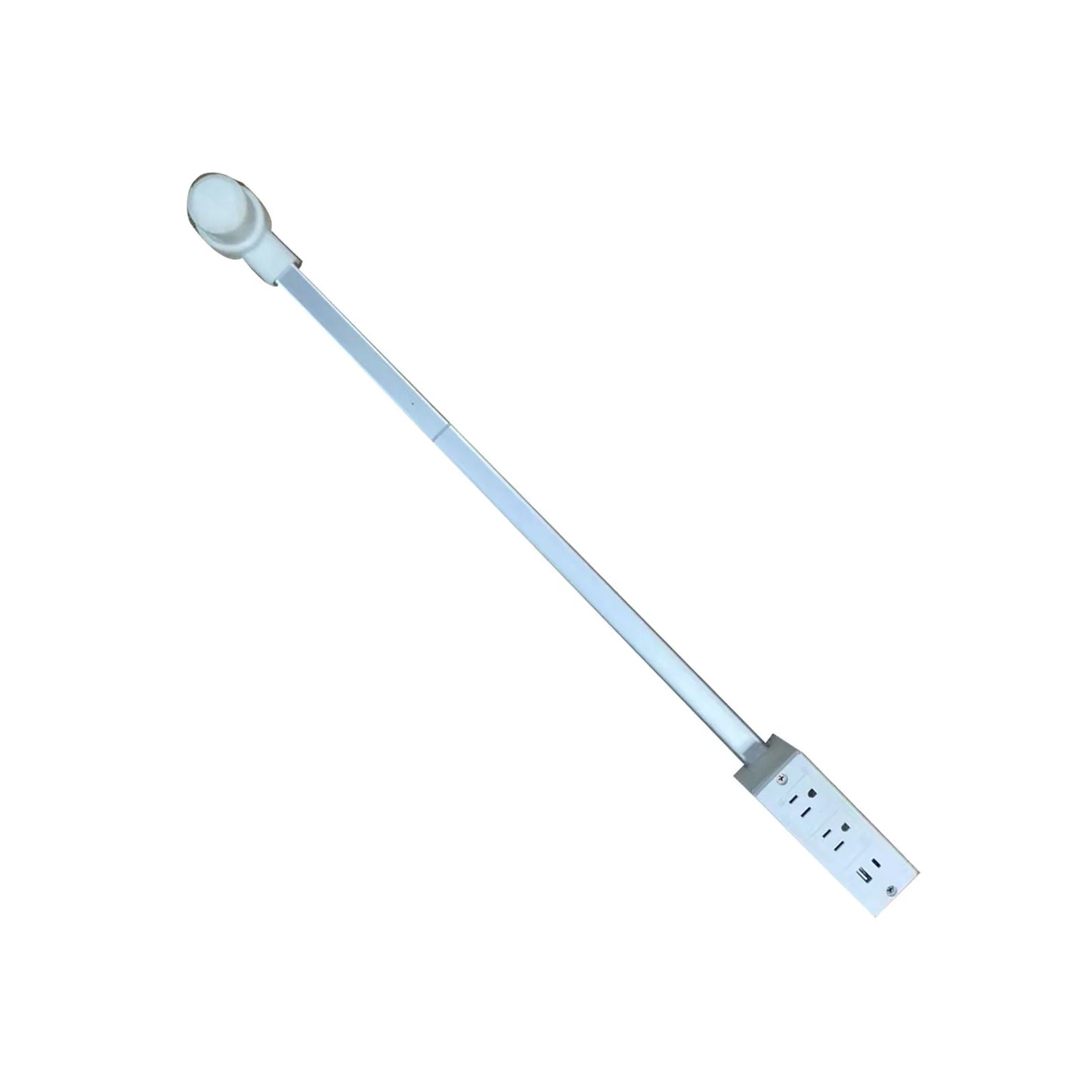 Power Outlet Extender – 2 AC, USB-A & USB-C, 180° Rotatable Plug