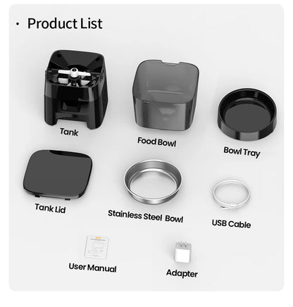 ROJECO Automatic Pet Feeder – Button Control Version