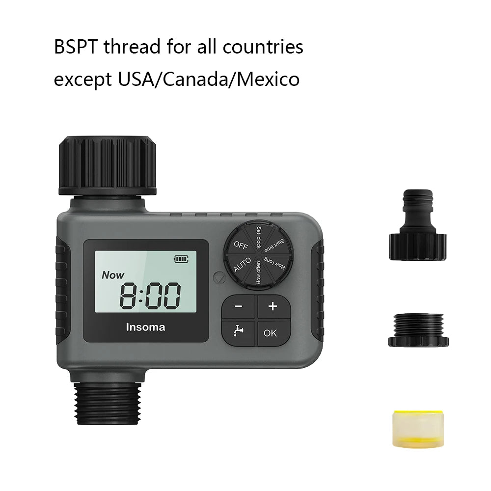 Automatic Garden Water Timer – LCD Irrigation Controller