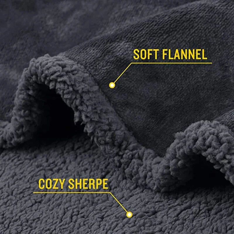 Luxury Shaggy Waterproof Blanket