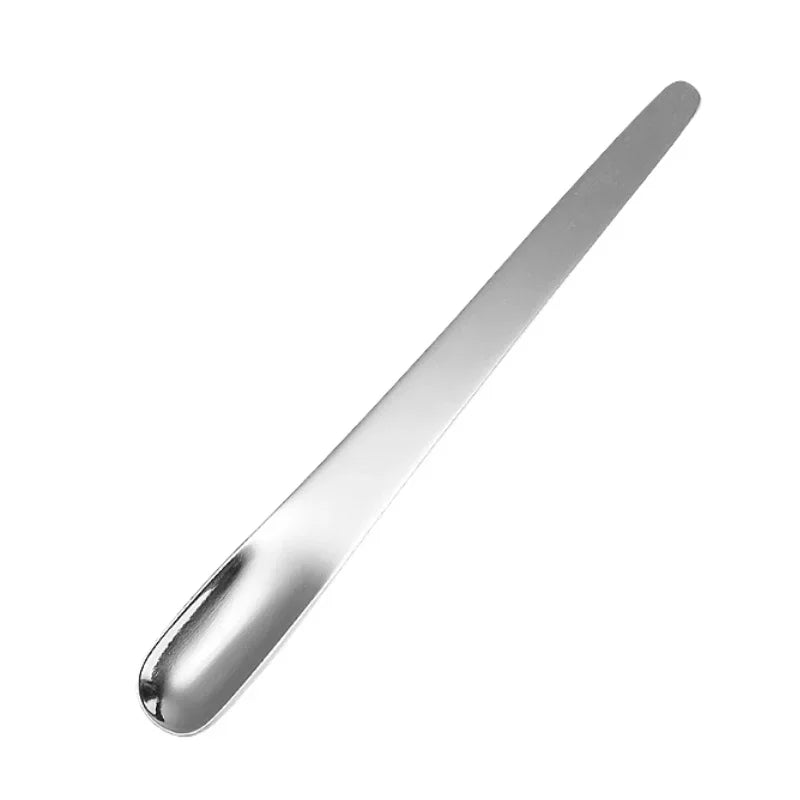 RVS Thee- en Espressolepel - Platte koffieroerder, dessertlepel en barmixlepel