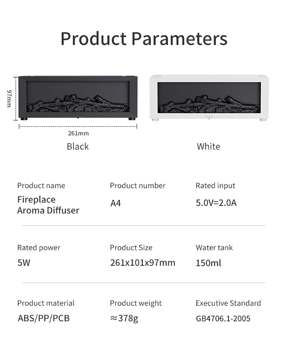 LED humidifier with Remote Control (Cooskr)