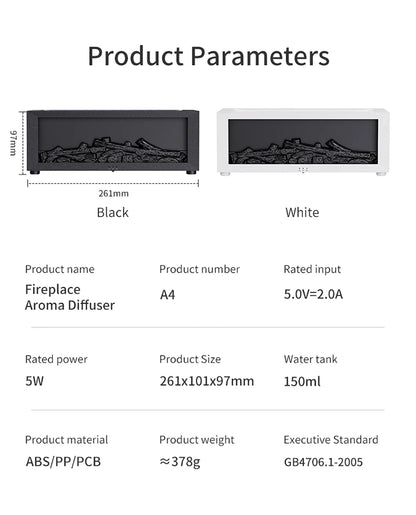 LED humidifier with Remote Control (Cooskr)