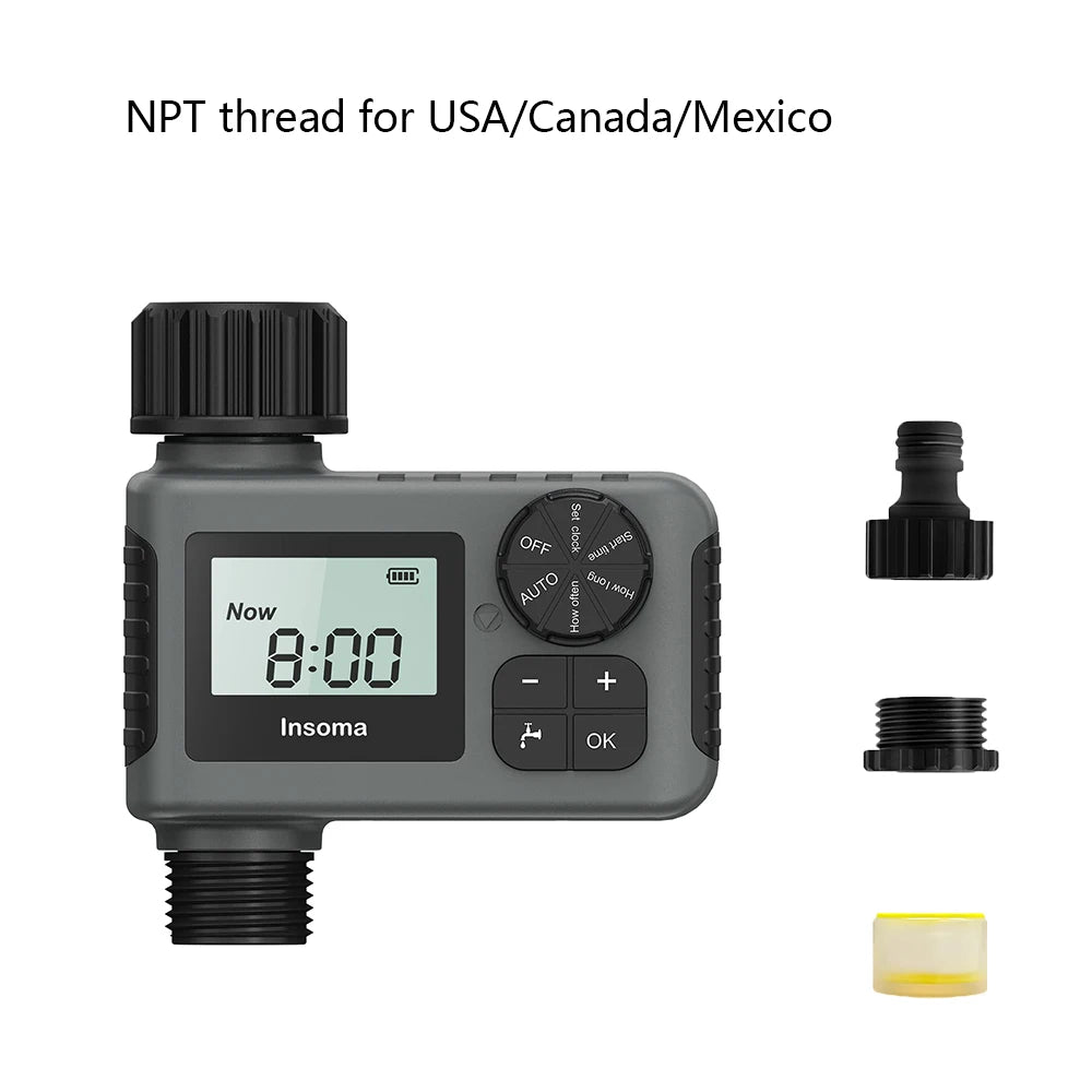 Automatic Garden Water Timer – LCD Irrigation Controller