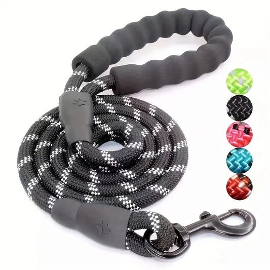 Reflective Dog Leash with Comfortable Padded Handle - SKYNIX