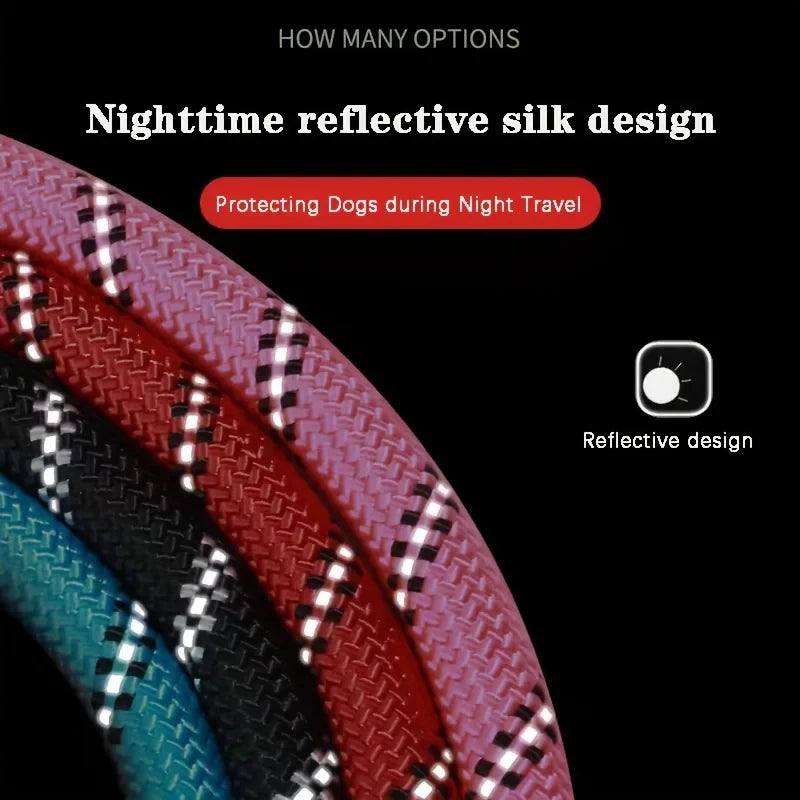 Reflective Dog Leash with Comfortable Padded Handle - SKYNIX