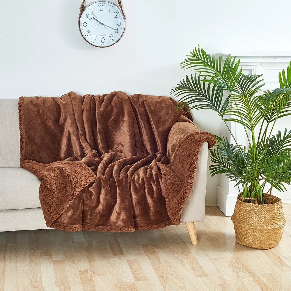 Luxury Shaggy Waterproof Blanket