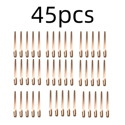 RVS Thee- en Espressolepel - Platte koffieroerder, dessertlepel en barmixlepel