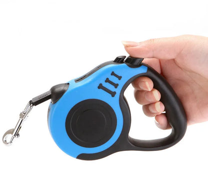 Retractable Duel Dog Leash 3M/5M – Automatic Pet Traction Rope for Small & Medium Dogs