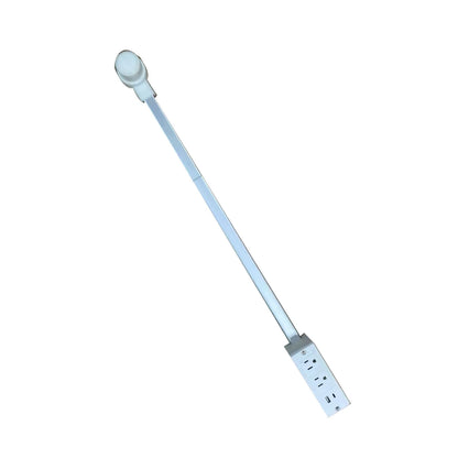 Power Outlet Extender – 2 AC, USB-A & USB-C, 180° Rotatable Plug