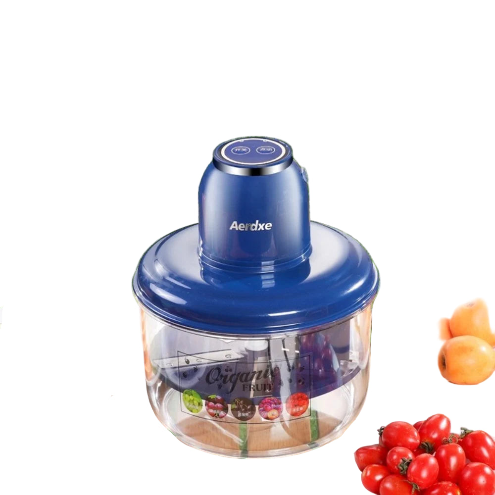 Grape peeling machine with fruits on a table outdoors