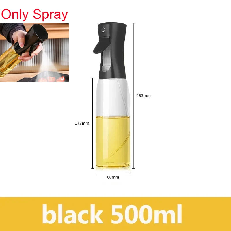 2-in-1 500ml Plastic Spray Oil Dispenser