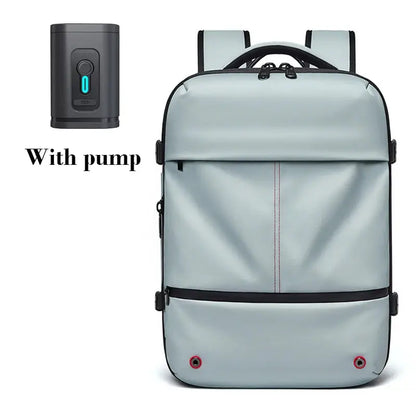 Travel Laptop Backpack 16" – USB Charging, Vacuum Compression, Business Use SKYNIX