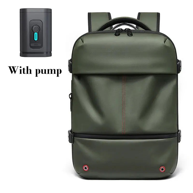 Travel Laptop Backpack 16" – USB Charging, Vacuum Compression, Business Use SKYNIX