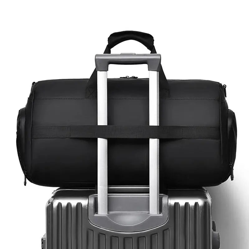 Waterproof Duffel Bag with Shoe Compartment – Outdoor, Gym, Swimming, Fitness & Yoga Satchel SKYNIX