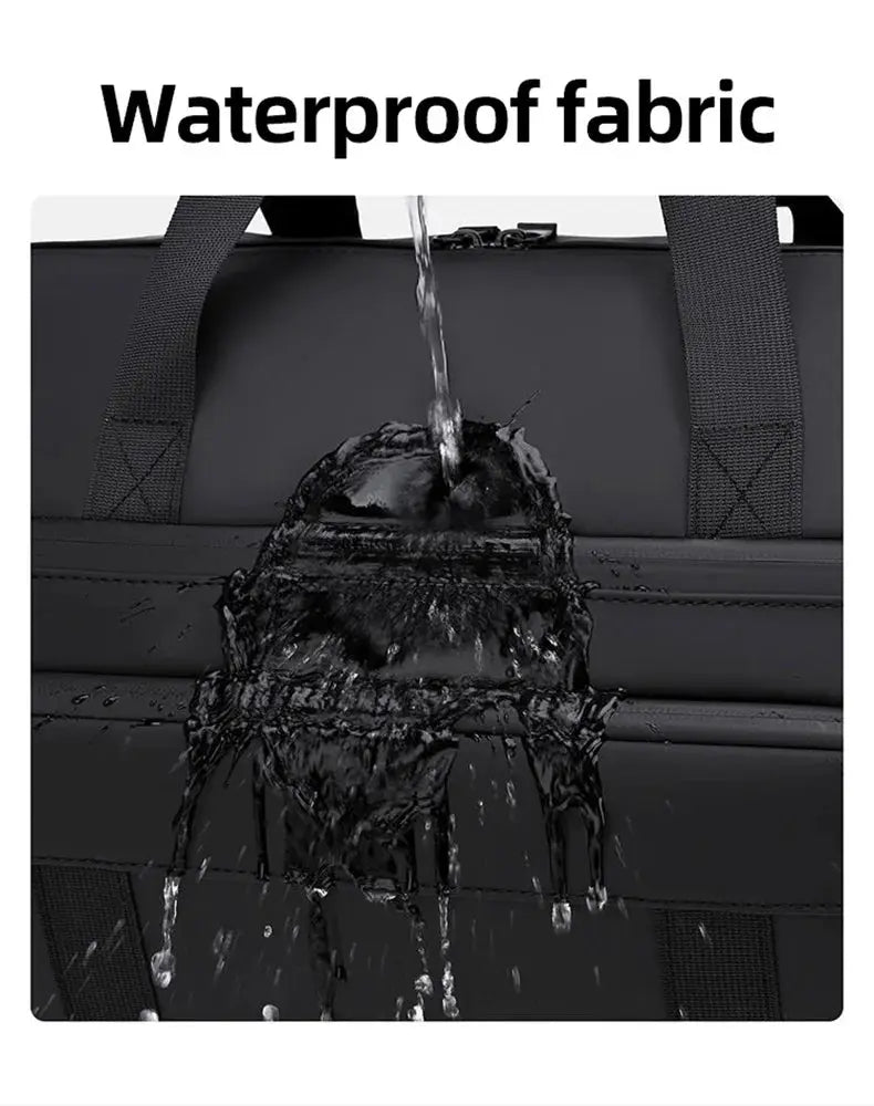 Waterproof Duffel Bag with Shoe Compartment – Outdoor, Gym, Swimming, Fitness & Yoga Satchel SKYNIX