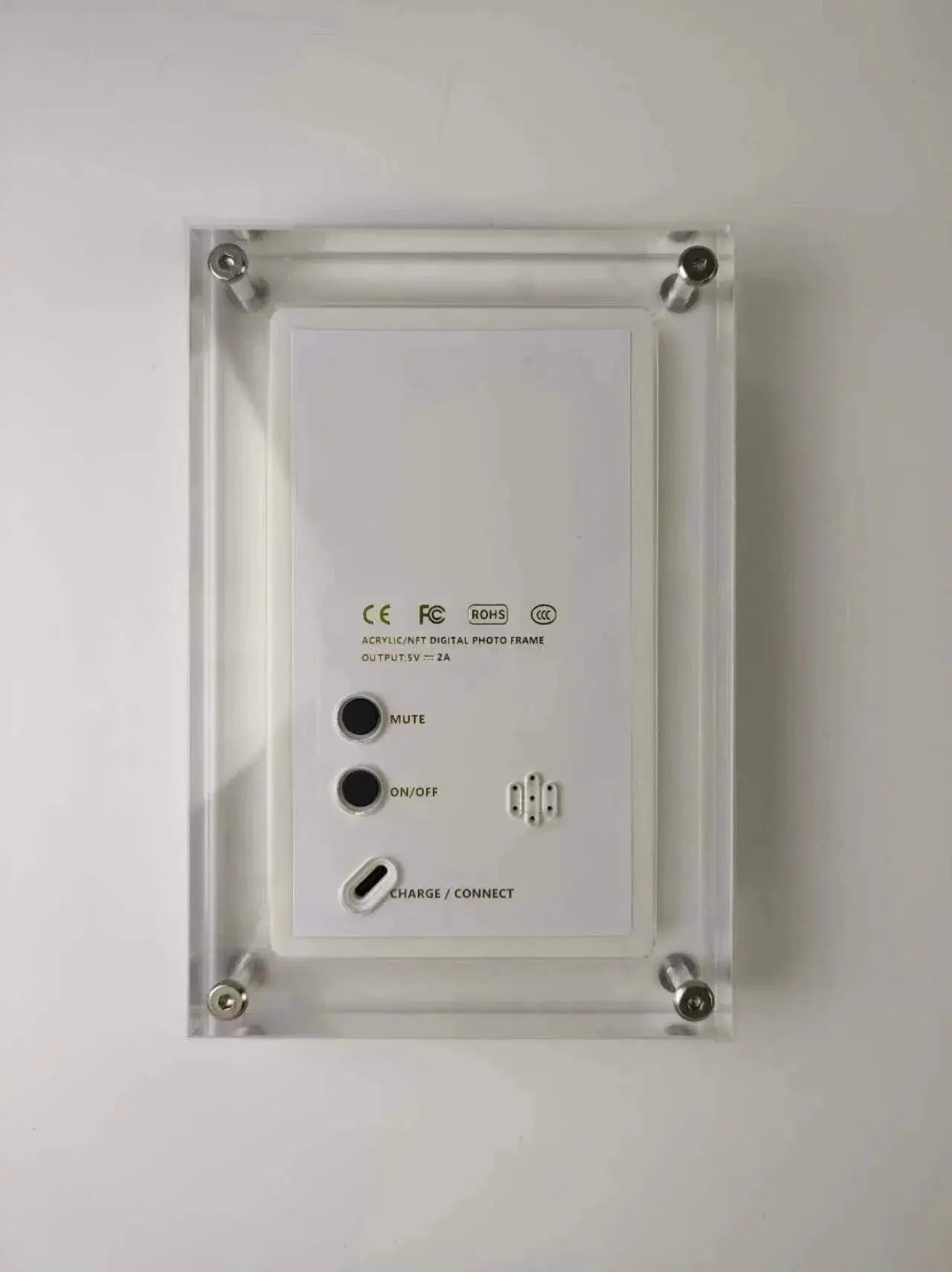 🖼️ Zoeydam 5-Inch Acrylic Digital Photo Frame – Built-in 4GB Memory | Crisp Display | Compact & Stylish SKYNIX