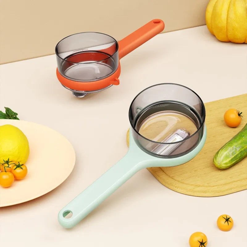 Portable potato peeler kitchen accessory